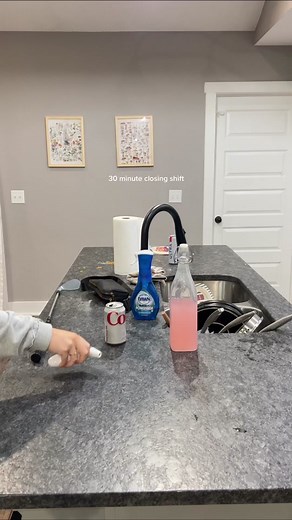 Dinner was a messy one tonight 😅 #momsoftiktok #cleanwithchase #organizationformoms #cleanhomewithtoddlers #cleanhomewithbaby #rawvlogs #kitchenreset #cleanwithme #resetroutine #30minuteclean #naptimecleaning #nightcleaning #timerclean #kitchenreset #closethekitchenwithme