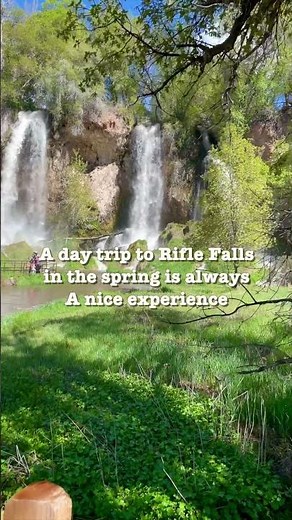 Springtime Hike to Rifle Falls | Nature Sounds & Waterfall Views