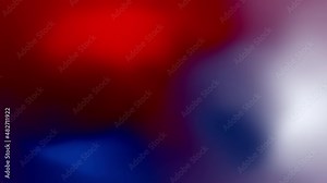 Blurred gradient gradation abstract background smooth fast transition of dark blue red and white colors of 2022 year. 4k moving animation concept with smooth movement and copy space.