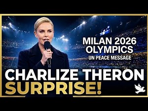 Charlize Theron SHOCKS Fans at Milan 2026 Olympics Opening Ceremony! 🕊️