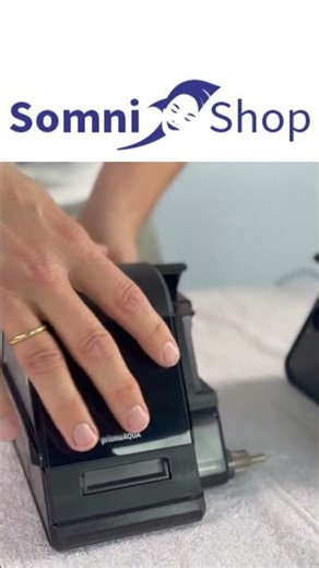 Löwenstein Prisma Smart: Befeuchter verbinden #cpapgerät #somnishop #cpap #cpaptherapy #cpaptips