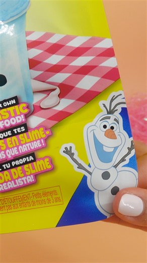 ASMR Unboxing • Slime Mart x Disney Frozen Olaf Ice Cream Slushy #toyunboxing #toys #slimeasmr