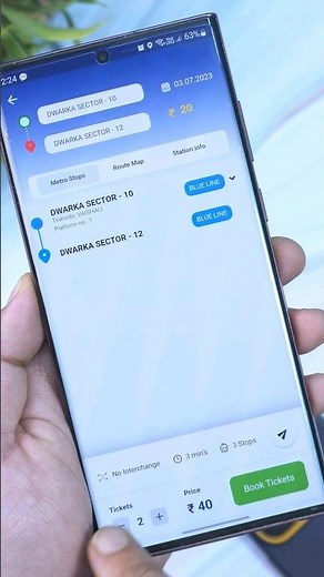 Delhi Metro Ticket Online Kaise Book Karein - DMRC app