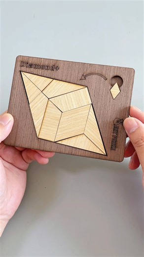 63K views · 265 reactions | How can you fit a small rhombus into the frame #Puzzles #IQ #iqtest #facts | Heist of puzzles | Facebook