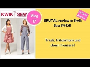 Vlog 17 | Kwik Sew Dungarees