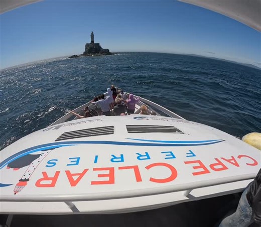 Looking to join us for an award winning Fastnet rock tour?? We’ve got good news, finally the weather is settling tomorrow and we have availability for our amazing Fastnet Rock Tour. Departing from Baltimore tomorrow (Tuesday) at 10:45am (includes a stopover on the island) or 2pm (direct). Book now 👇 www.capeclearferries.com | Cape Clear Ferries