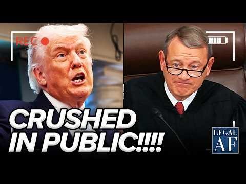 Trump CRUSHED by His OWN JUSTICES at Supreme Court