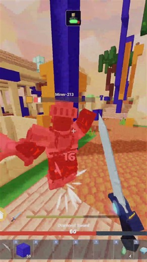 Roblox Bedwars Insane Barbarian Kit combo