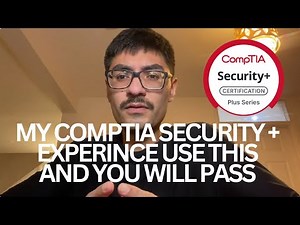 CompTIA Security+ Experience pass it on the first try. You can do it too 2026