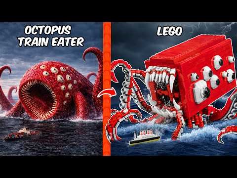 I Built a LEGO OCTOPUS TRAIN EATER! | AM Bricks Galaxy