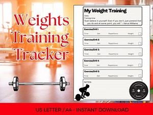 Printable Weightlifting Training Tracker – Coach Planner & Athlete Workout Log, Digital Training Plan, Powerlifting Set Log - Etsy