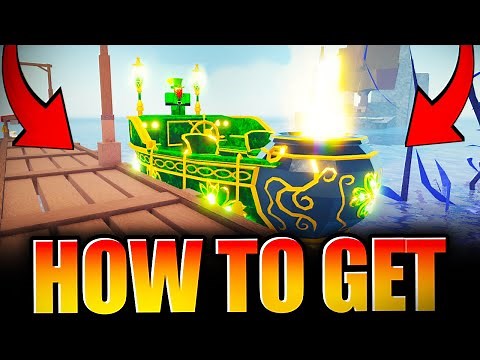 HOW TO GET IRISH JIG BOAT SHOWCASE FISCH ST. PATRICK'S DAY LUCKY EVENT! ROBLOX