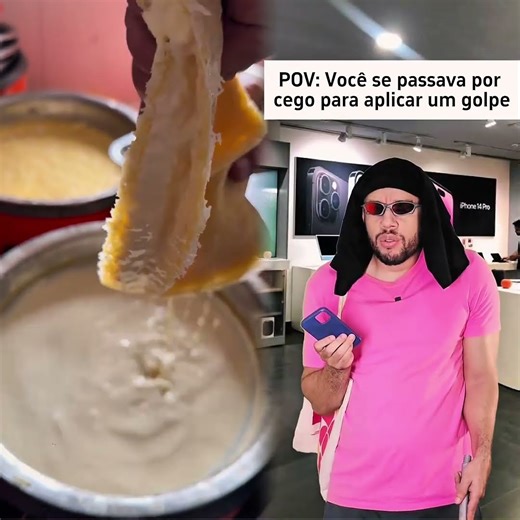 Você se passava por cego para aplicar um golpe #pov #skit #funny #fyp #foryou