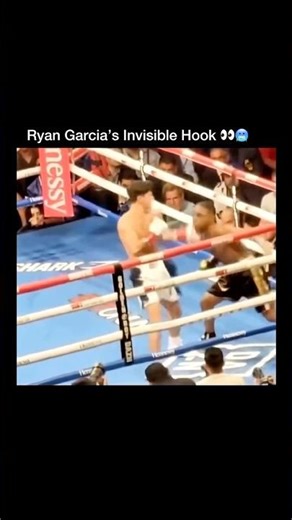 Ryan Garcia’s invisible hook 👀