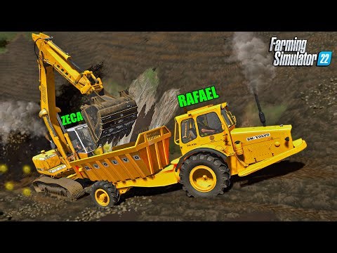 Gold Farm #08 | Mineramos R$ 400 mil em ouro da vala da esperança | Farming simulator 22
