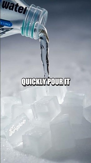 Incredible DIY Instant Ice Experiment