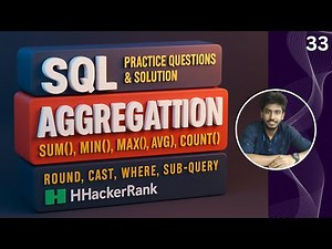 33) Weather Observation Station 13—17 | Hackerrank sql questions | SQL |sql tutorial|sql full course
