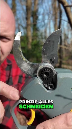 Electric garden shears with Makita battery – cut trees without a ladder! 🌳⚡