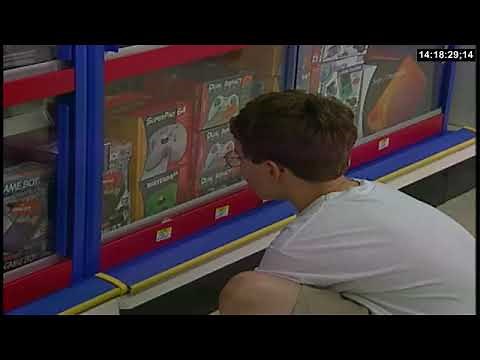 Buying Video Games at a Kmart store in 2000