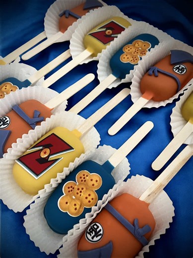 Magnum cake 🔵🟠, #dbz #dbzcake #dragonball #magnumcake #CapCut