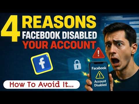 How To Create Facebook Account without getting disabled 2026/ 4 Reasons Facebook disables Account