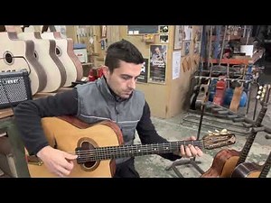 Guitarras Geronimo Mateos modelo JAZZ B BOCA EN “D”