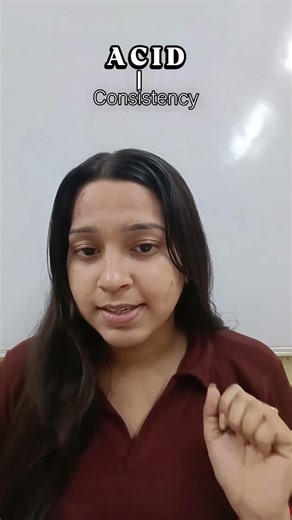 Consistency in DBMSIf one value changes, all related values must updateData must always remain valid