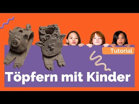 Multitalent-Tiere aus Ton – einfach töpfern mit Kindern und praktisch nutzen
