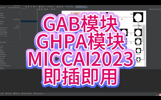GAB&GHPA(MICCAI2023):可以缝在Unet中的即插即用模块,适用于2d图像分割