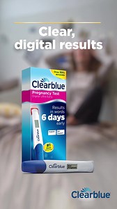 48K views · 62 reactions | Clearblue® Digital Ultra Early Pregnancy Test has an exclusive combination of SmartGuardTM features and is over 99% accurate from the day you expect your period. | Clearblue | Facebook