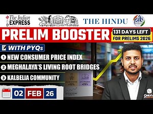 Daily Current Affairs- 2 February 2026 | The Hindu News Paper | Prelim Booster by Rishav Sharma Sir