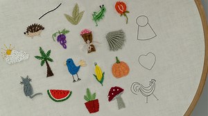 Craft Your Clothes: 20 Tiny Embroideries to Inspire🧚‍♀️🐥🐻🌴🍉🦩🍇♥️ #beginnerembroidery #easyembroidery #microneedlework | HandiWorks