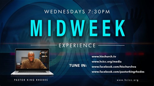 His Church MIDWEEK Experience Live 7:30PM
