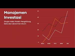 Single Index Model: Menghitung beta dan abnormal return
