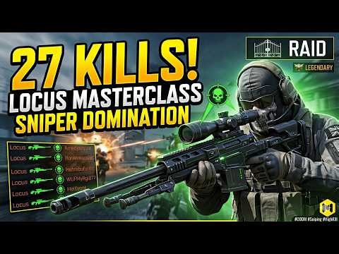 POV: Best Locus Sniper Loadout for 20+ Kills! 🎯 #codm