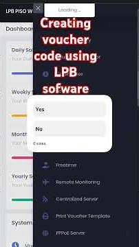 Creating Voucher Code Using LPB SOFTWARE #diy #pisowifi #wifiaccess