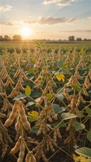 🌱 Soybean Life Cycle 🫛 | From One Seed to a Healthy Soybean Plant | Nature Reborn #Shorts