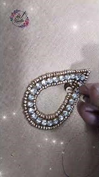 Aari Work Design | Simple & Beautiful Hand Embroidery #aariwork #embroidery