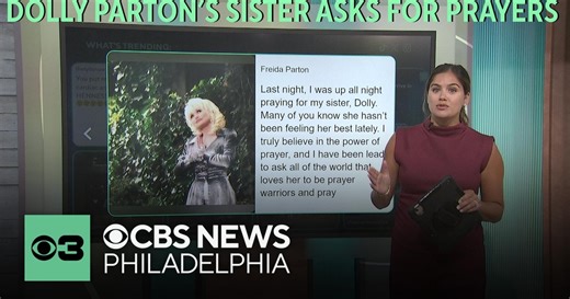 Dolly Parton's sister reaches out to fans as singer deals with health challenges | What's Trending