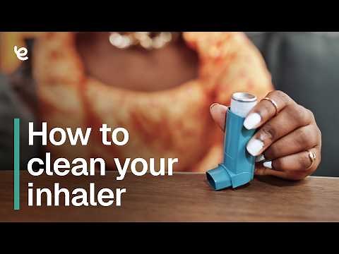 How to Clean an Asthma Inhaler | Ventolin and Salbutamol | e-Surgery Advice!