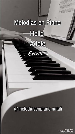 Hello - Adele (Estribillo) Piano Cover