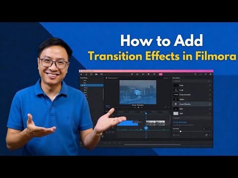 how to add transition effects in filmora