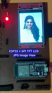 ESP32 SPI TFT LCD SD CARD JPG Image Reader | ESP32 2.4 inch SPI TFT LCD SD CARD | SPI TFT LCD