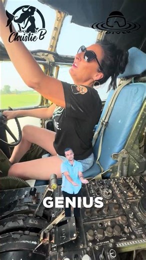 Let’s go for a plane ride with Christie B! 🤣😳🫣