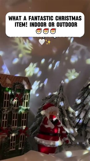 Snowflake Magic in Your Room #SnowProjector #CozyNights