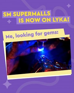 BRB, trying to earn some 💎💎💎 for a #FreshStartAtSM! Yup, that's right, #AweSMWomen—you can now get #FirstDibsAtSM on fresh drops from FILA Philippines, GUESS, Vans, Blk cosmetics ph and more using #GemsAtSM via LYKA. 🙌🏻 Drop by your fave SM mall now! 😉 #EverythingsHereAtSM 👉smsupermalls.com | SM Supermalls