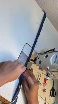 Stop 1 Inch From the Corner: The Piping Tip for Easier Assembly #sewing #sewingtips