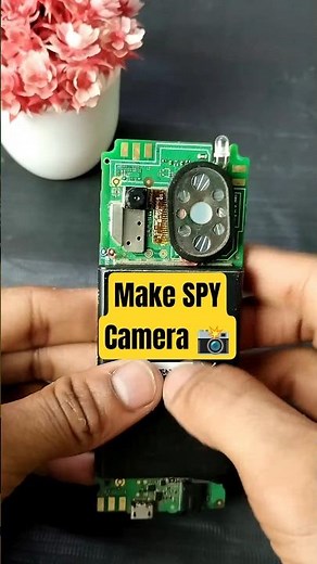 Make spy camera 📸 at home 🏡#shorts #viralshorts #subscribe #spycamera