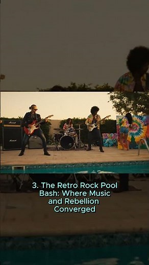 Step back into the legendary 1970s pool party era