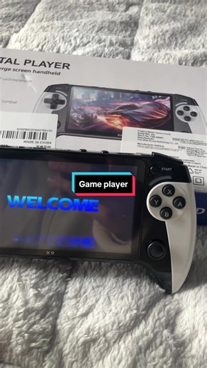 X9 Handheld Game Console with 5.5 Inch Large Screen, Supports Multiple Emulators, Ultra-Clear Graphics, Perfect for Retro Gamers #game #handheld #toy #tiktokshop
